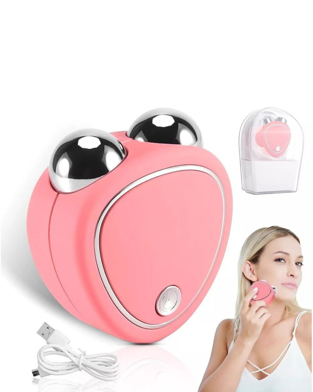 Masajeador Facial de Microcorrientes — Lifting y Glow en Minutos