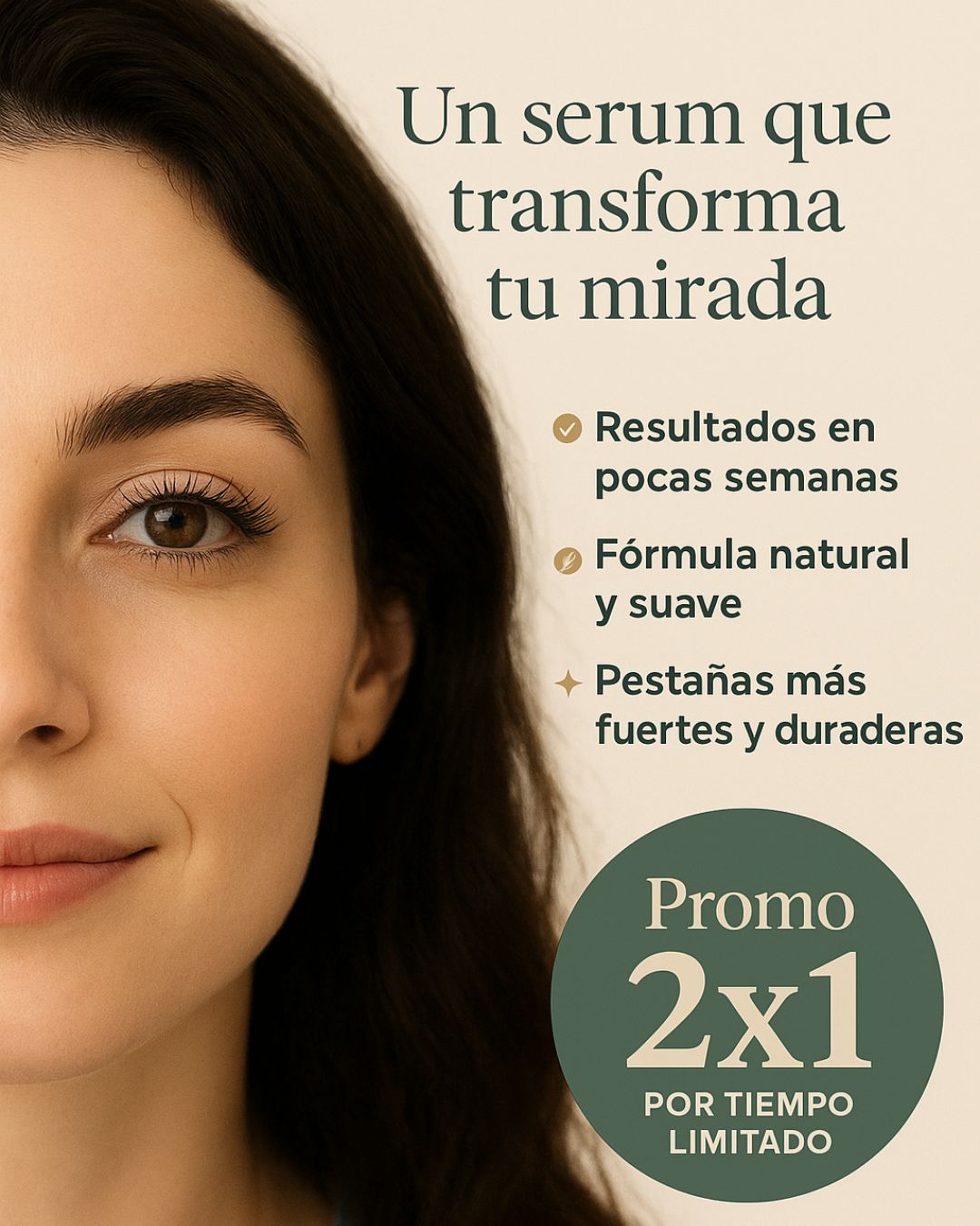 Pack 2x1 SOLO POR HOY! Serum Pestañas